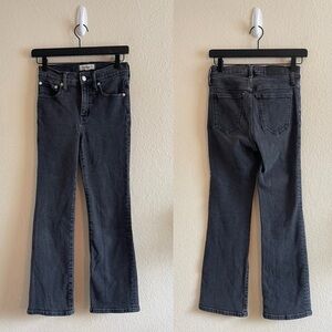Madewell Cali Demi Boot Jeans High Rise Dark Wash Denim Womens Size 26